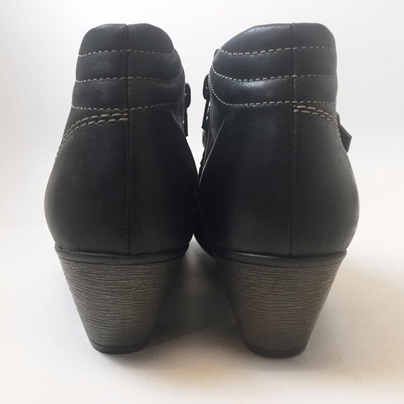 Dark Gray Remonte Ankle Boots, size 8.5, Brand New - Picture 7 of 8